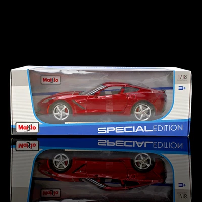 Chevrolet Corvette Stingray 2014 Maisto ~ rojo metálico ~ 1:18 ~ diecast Foto 1 de 4