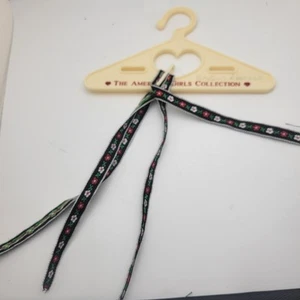 American Girl Hair Ribbons & Hanger Only From Kirsten Winter Outfit - Picture 1 of 3