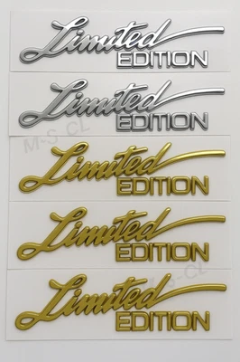 2 X 2 3D Limited Edition  Metall Auto Aufkleber Sticker Logo  KFZ Tuning   jdm - Bild 1 von 4