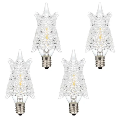Westinghouse 53650EC4 Pack of (4) 0.6 Watt Dimmable Candelabra - Clear - Image 1 of 4