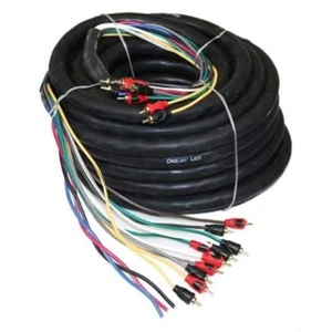 Deejay LED 52-Foot Multi-Amp Accessory Cable 10 RCA - Picture 1 of 1