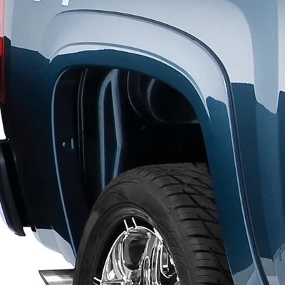 For Chevy Silverado 1500 07-13 Bushwacker Matte Black Rear Fender Flares Foto 1 de 2