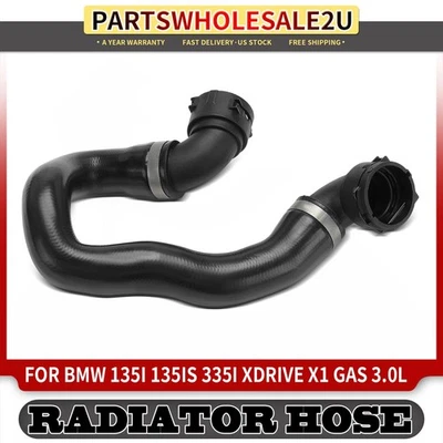 1x Manguera de radiador nueva para BMW 135i 2011 2012 2013 135is 335i xDrive X1 3,0 L GAS Foto 1 de 4