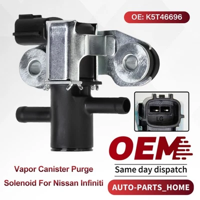 New Vapor Canister Purge Solenoid For NISSAN Murano Altima Maxima K5T46696 US​ - Image 1 of 4