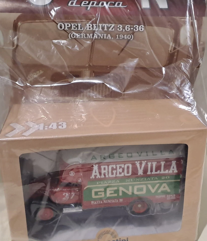 OPEL BLITZ 3,6-36  COLLEZIONE CAMION D'EPOCA DE AGOSTINI 1/43 - Immagine 1 di 1
