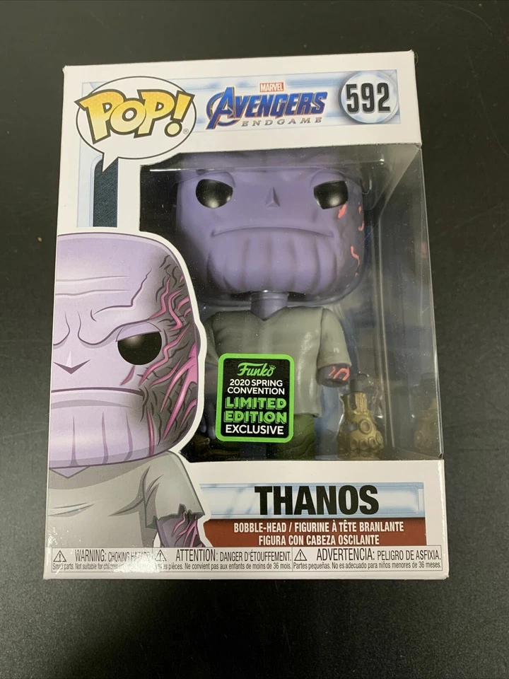 Funko Pop! Movies: Avengers: Endgame - Thanos Vinyl Figure (Emerald City Comic C - Image 1 of 1
