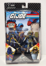 GI JOE 25th Anniversary Comic Pack Cobra Commander and Tripwire