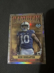 2023 Bowman Chrome U RM3 NICK SINGLETON Ramblin Man Refractor Penn State - Picture 1 of 2