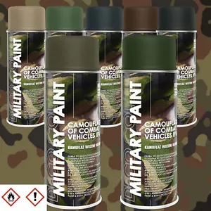 DECO COLOR 1 Stück 400ml Militärlack Army Lackspray Tarnfarbe Lack Farbe wählbar - Bild 1 von 23