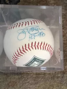 Jim Palmer Signed Baseball Ball In Cube - Picture 1 of 3