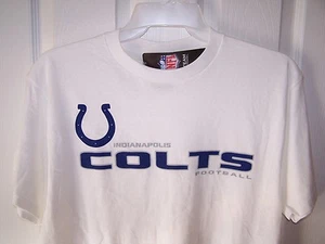 Indianapolis Colts weißes T-Shirt Herren Large neu mit Etikett - Bild 1 von 1