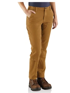 NWT Carhartt Women Rugged Flex Relaxed Fit Twill Double-Front Work Pant Size 20W - Picture 1 of 5
