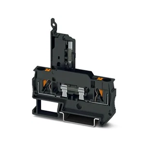 10pcs PHOENIX PTC 4-HESI (5X20) 3270200 Fuse Modular Terminal Block Black New ✦K - Picture 1 of 5