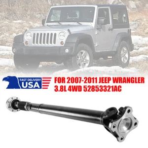 Front Drive Shaft Driveshaft For 2007-2011 Jeep Wrangler 3.8L 4WD 33"52853321AC^ - Picture 1 of 2