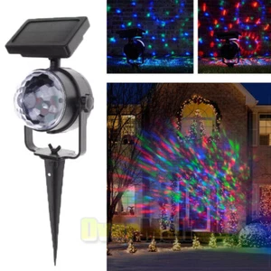Proyector Laser Luces Navideñas Xmas de Navidad Impermeable Para Exterior césped - Picture 1 of 19