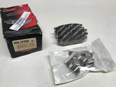 Комплект задних дисковых тормозных колодок Centric Posi Quiet 105.12750 для Chevrolet, GMC, Pontiac - Изображение 1 из 3