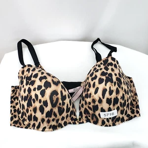 Victoria’s Secret Size 40DDD Cheetah print Padded wired Push-Up Bra multiway - Picture 1 of 5