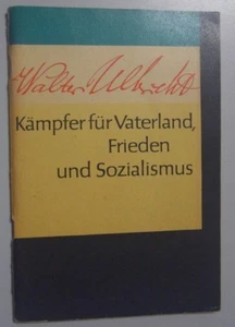 Walter Ulbricht-Kämpfer für Vaterland-Lesestoff für 5-10 Klasse Lesebuch DDR GDR - Bild 1 von 1