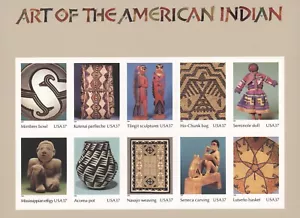 2004 US Scott #3873 37c Art of the American Indian Sheet of 10 MNH - Picture 1 of 1