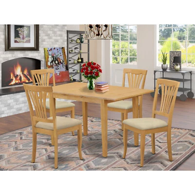 Dining Room Set-Dining Table And Dining Chairs - Image 1 of 4