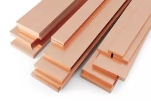 Copper ALLOY 145 TELLURIUM COPPER BLANK PLATE BLOCK 1/2" X 4” X 6” - Picture 1 of 5