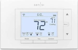 Emerson Sensi Termostato Wi-Fi Smart Home ST55U Funziona con Alexa, Google - Foto 1 di 3