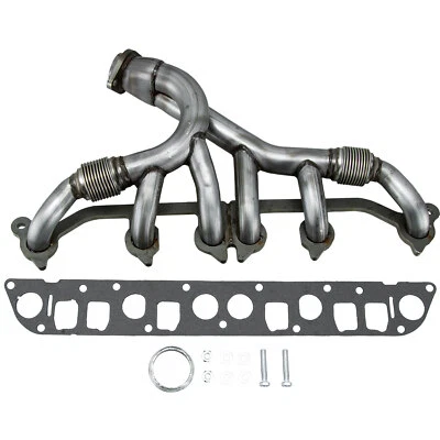 For Jeep 1991-1999 Wrangler Cherokee Grand Cherokee Exhaust Manifold+Gasket Kits - Image 1 of 4
