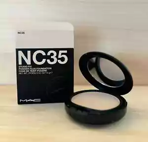 MAC Studio Fix Powder Plus Foundation 0.52oz/15g ~ NC35 ~ Fresh Batch New in Box - Picture 1 of 4