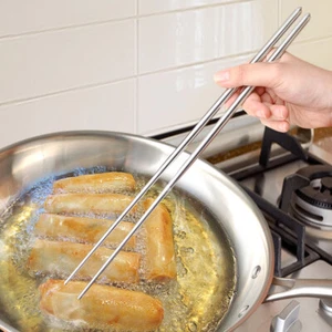 Palillos extendidos cocina china para comer cocina larga 14 pulgadas - Imagen 1 de 11