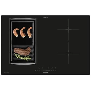 Oranier Kochfeld 80 cm Dunstabzug Grillplatte geriffelt FlexX-Induktion KXI480 - Bild 1 von 9