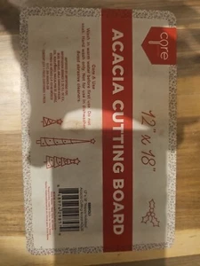 12x18 Happy Holidays Schneidebrett aus Akazienholz  - Bild 1 von 5