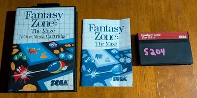 Sega Master System Fantasy Zone: The Maze 1988 en caja original Foto 1 de 4