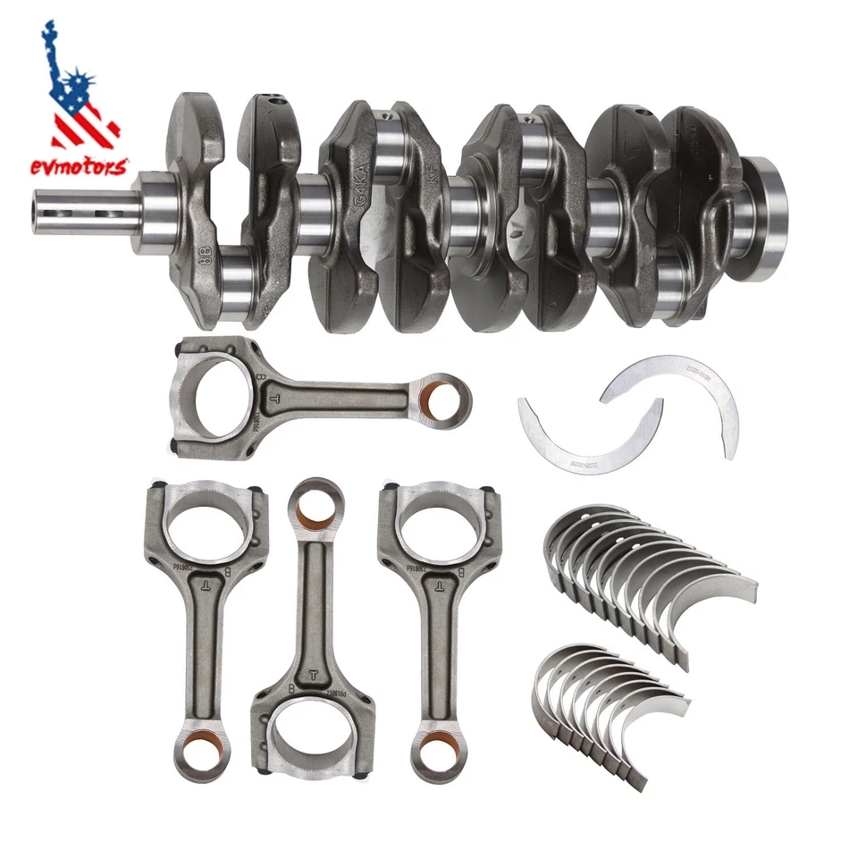 G4KH 2.0T Engine Crankshaft & ConRods & Bearing for KIA Optima HYUNDAI Sonata US - Image 1 of 4