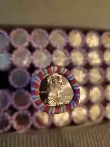 2025 D Penny Brand New Box of 50 Rolls Sealed Boxes Ready to Go - Picture 1 of 1
