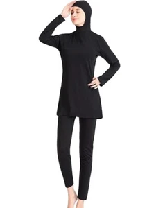 swimwear muslim swimming Costumes full cover beach Swimsuit 2pcs burkini - Picture 1 of 13