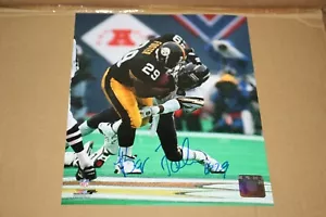 BARRY FOSTER #29 SIGNED PITTSBURGH STEELERS 8X10 PHOTO ALL PRO RB POSE 2 - Picture 1 of 1