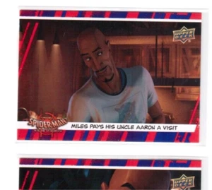 2022 UD Marvel Spider-Man INTO THE SPIDER-VERSE Peter Parker Red Base Card # 5 - Bild 1 von 2