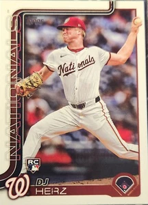 MLB - DJ Herz (RC) - #287 - Topps 2025 - Picture 1 of 2