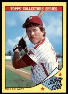 1986 TOPPS SUPER STAR MIKE SCHMIDT PHILADELPHIA PHILLIES #30 - Picture 1 of 2
