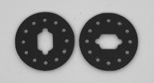 XTREME RACING TEAM LOSI 5IVE-T 2.0 KOHLENSTOFFFASER BREMSSCHEIBE (2) 3 mm GAS 1/5 GROSS - Bild 1 von 1