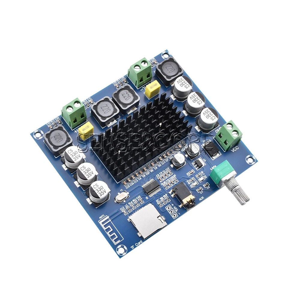Bluetooth 5.0 TDA7498 Digital Amplifier Board Stereo AMP Module 2x100W XH-A105- - Image 1 of 1