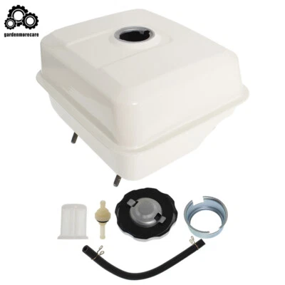 Tanque de Combustible Para Honda GX340 11HP GX390 13HP Cromo Tapa Gas Filtro de Combustible 6.4L Nuevo Foto 1 de 4