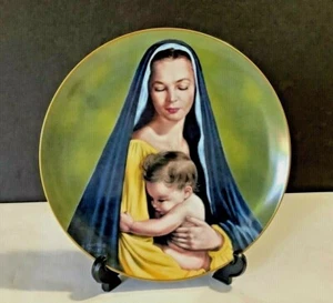 VTG 1978 "TENDERNESS" Timeless Moments Signed by Clarence Thorpe 10-1/8” Plate - Picture 1 of 5