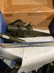 Vintage 17.5" Conestoga Big Bang 105mm Military Carbide Cannon on Rubber Tires - Picture 1 of 20