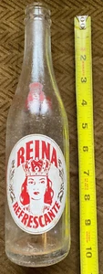 Puerto Rico, Vintage, SODA BOTTLE, Guayama, REINA, RARE - Picture 1 of 7
