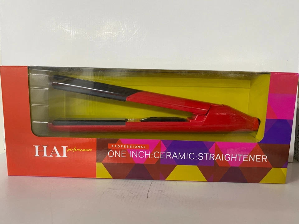 Plancha plana HAI, plancha de pelo profesional de cerámica de rendimiento de una pulgada Foto 1 de 4