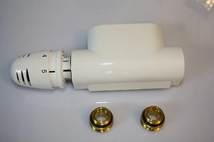 Oventrop Multiblock T eck für badheizkörper, inkl. Abdeckung und Thermostatkopf - Bild 1 von 6