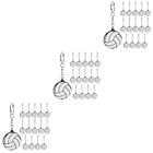  45 Pcs Bag Hanging Ornaments Keychains For Players Child Portable