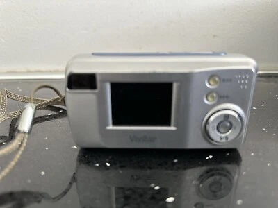Vivitar ViviCam 3815 4.0MP Digital Camera - Silver - Image 1 of 4