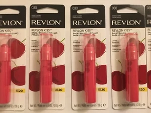 LOT OF 10 - REVLON KISS BALM LASTING HYDRATION -030  SWEET CHERRY SPF20 NEW - Picture 1 of 7